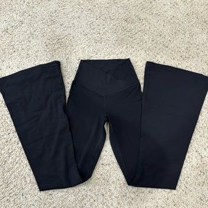 Aerie Crossover flare leggings